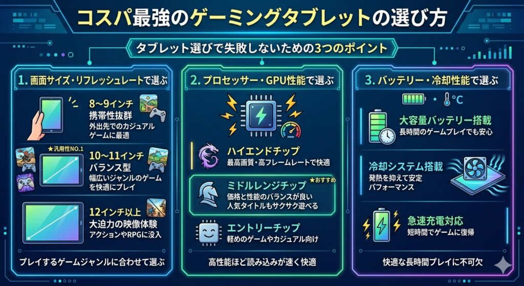 コスパ最強 ゲーミングタブレット